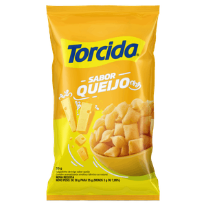 Salgadinho de Trigo Queijo Torcida Pacote 35g