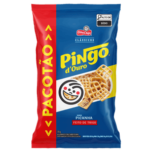 Salgadinho de Trigo Picanha Elma Chips Pingo d'Ouro Clássicos Pacotão 120g