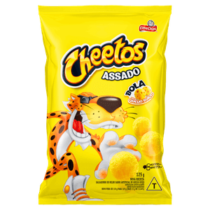 Salgadinho de Milho Bola Queijo Suíço Elma Chips Cheetos Pacote 125g