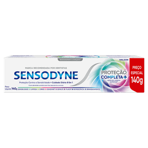 Creme Dental Sensodyne Proteção Completa+ Caixa 140g