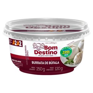 Queijo Burrata de Búfala Bom Destino 120g