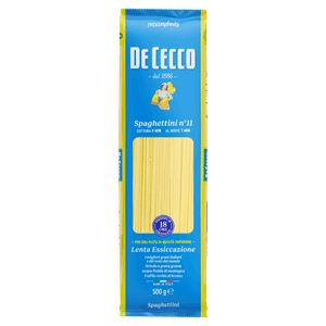 Macarrão de Sêmola de Trigo Grano Duro Spaghettini 11 De Cecco Pacote 500g