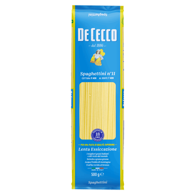 Macarrao-de-Semola-de-Trigo-Grano-Duro-Spaghettini-11-De-Cecco-Pacote-500g