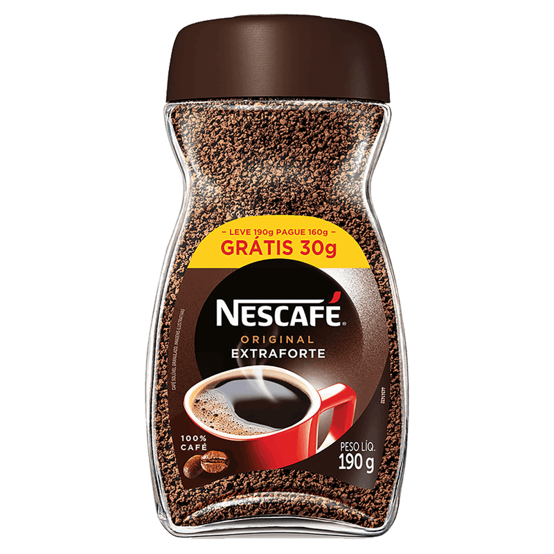 Cafe-Soluvel-Granulado-Extraforte-Nescafe-Original-Vidro-Leve-190g-Pague-160g