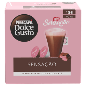 Achocolatado em Cápsula Sensação Nescafé Dolce Gusto Caixa 131g 10 Unidades