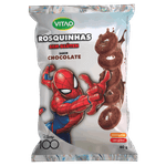 Biscoito-Rosquinha-Vegano-Chocolate-sem-Gluten-Homem-Aranha-Vitao-Pacote-60g