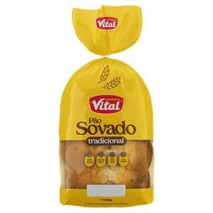 Pão Sovado Tradicional Zero Lactose Vital Pacote 500g