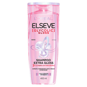 Shampoo L'oréal Paris Elseve Glycolic Gloss Frasco 400ml