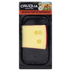 Queijo Prato Esférico Fracionado Cruzília 140g