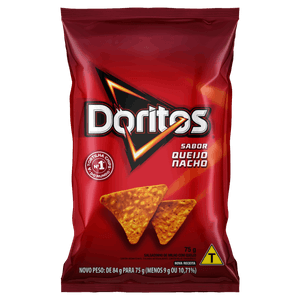 Salgadinho de Milho Queijo Nacho Doritos Pacote 75g