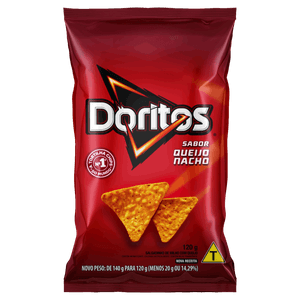 Salgadinho de Milho Queijo Nacho Doritos Pacote 120g