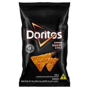 Salgadinho de Milho Sweet Chili Doritos Pacote 120g