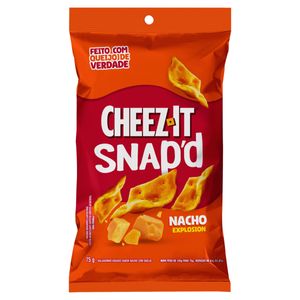 Snack Nacho Explosion Cheez-It Snap'd Pacote 75g