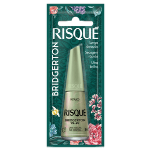 Esmalte Metálico Uma Abelha Me Contou... Bridgerton Risqué Blister 8ml