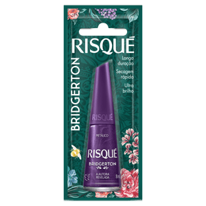 Esmalte Metálico A Autora Revelada Bridgerton Risqué Blister 8ml