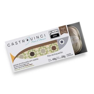 Anchovas Castrovinci Evo Trufa Lata 48g