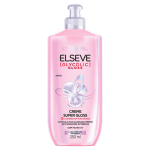 Creme para Pentear L'oréal Paris Elseve Glycolic Gloss Frasco 250ml