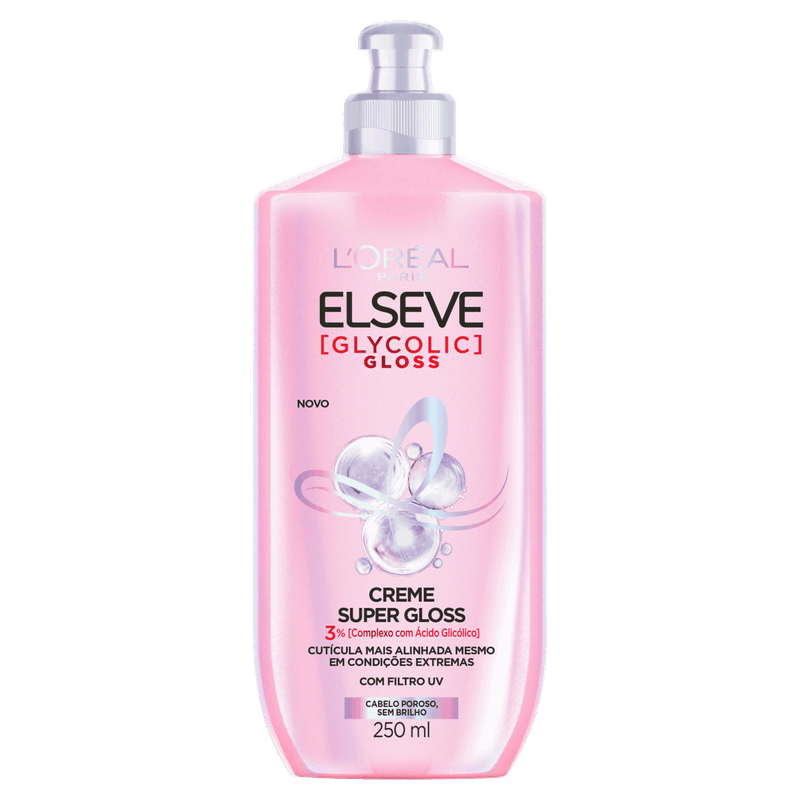 Creme-para-Pentear-L-oreal-Paris-Elseve-Glycolic-Gloss-Frasco-250ml