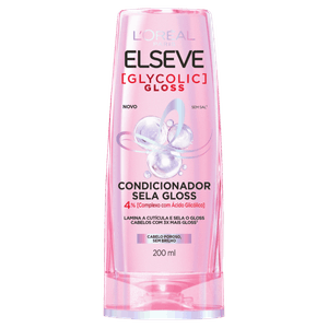 Condicionador L'oréal Paris Elseve Glycolic Gloss Frasco 200ml