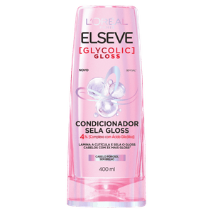 Condicionador L'oréal Paris Elseve Glycolic Gloss Frasco 400ml