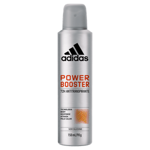 Antitranspirante Aerossol Power Booster Masculino Adidas 150ml Spray