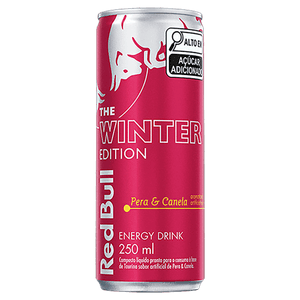 Energético Pera & Canela Red Bull Lata 250ml The Winter Edition