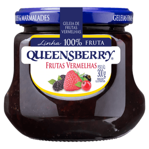 Geleia Frutas Vermelhas Queensberry 100% Fruta Vidro 300g