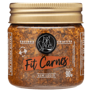 Tempero para Carne Zero Sódio BR Spices Fit Pote 90g