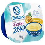 Iogurte-Parcialmente-Desnatado-Grego-Maracuja-Zero-Lactose-Batavo-Pense-Zero-Pote-100g