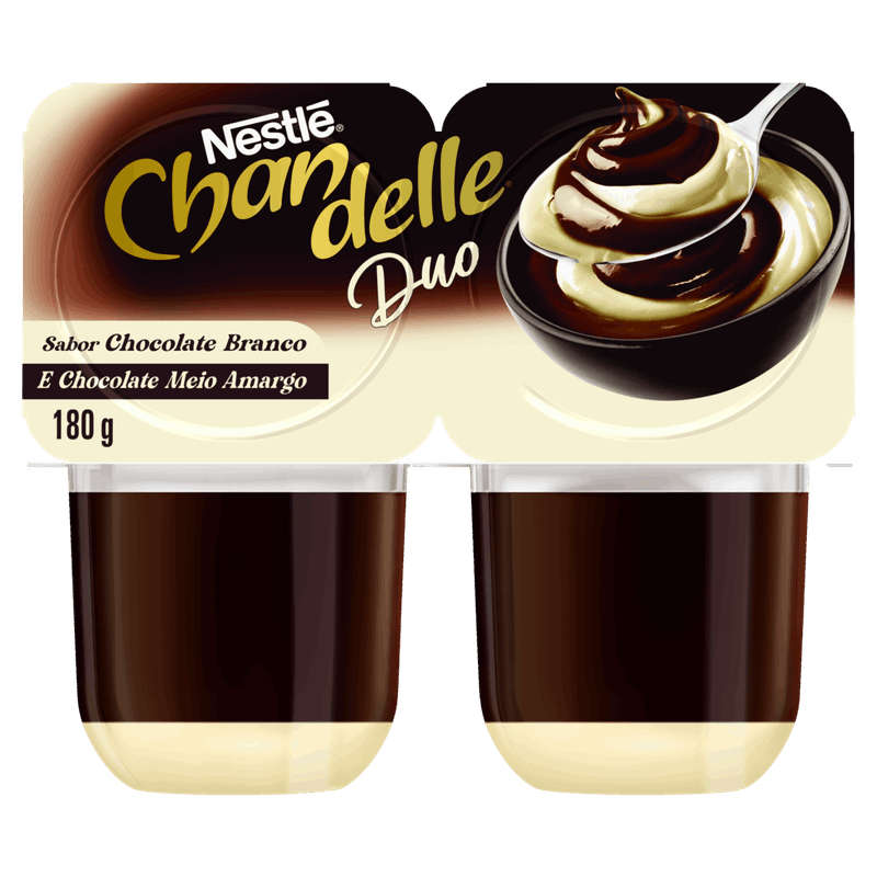 Sobremesa-Lactea-Chocolate-Branco-e-Meio-Amargo-Chandelle-Duo-Bandeja-180g-2-Unidades