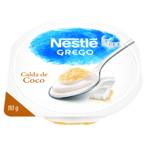 Iogurte Integral Grego Calda Coco Nestlé Pote 90g