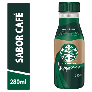 Bebida Láctea UHT Clássico com Café Starbucks Frappuccino Frasco 280ml