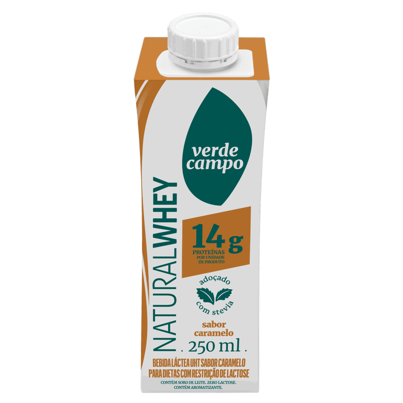 Bebida-Lactea-UHT-Caramelo-Zero-Lactose-Verde-Campo-Natural-Whey-Caixa-250ml