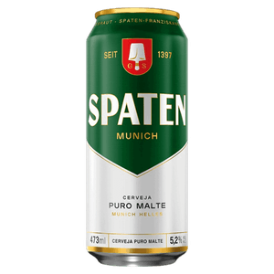 Cerveja Munich Helles Puro Malte Spaten Lata 473ml