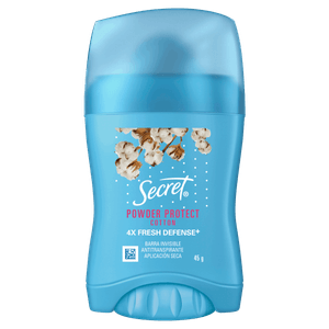 Antitranspirante Barra Powder Protect Cotton Secret 45g