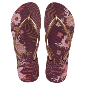 Chinelo Terra Roxa Slim Organic Havaianas n° 35/36