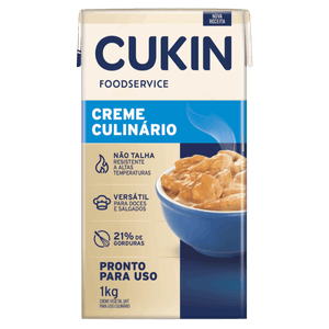 Creme Culinário Cukin Caixa 1l