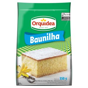 Mistura para Bolo Baunilha Orquídea Pacote 350g