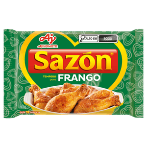 Tempero para Frango Sazón Pacote 60g 12 Unidades