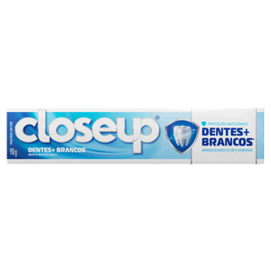 Creme Dental Menta Refrescante Closeup Dentes + Brancos Caixa 90g