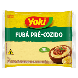 Fubá Pré-Cozido Yoki Pacote 1kg