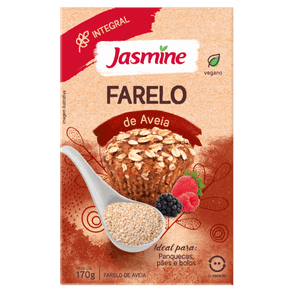 Farelo de Aveia Jasmine Pacote 200g