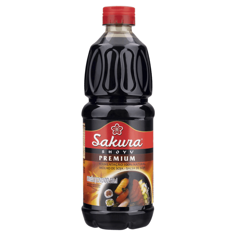 Molho-Shoyu-Sakura-Premium-Garrafa-500ml