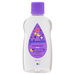 Óleo para Bebê Johnson´s Baby Hora do Sono Frasco 200ml