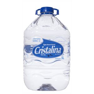 Água Mineral Natural sem Gás Cristalina Galão 5l