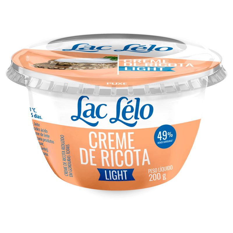 Creme-de-Queijo-Ricota-Light-Lac-Lelo-Pote-200g