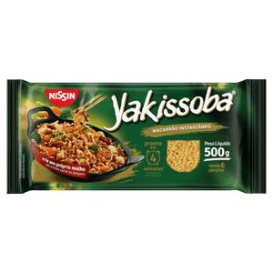 Macarrão Instantâneo Yakissoba Nissin Pacote 500g