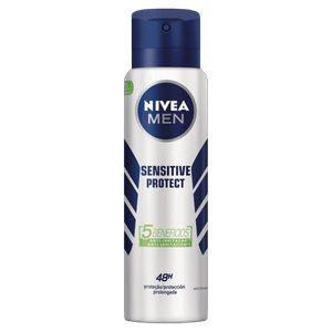 Antitranspirante Aerossol Sensitive Protect Nivea Men 150ml