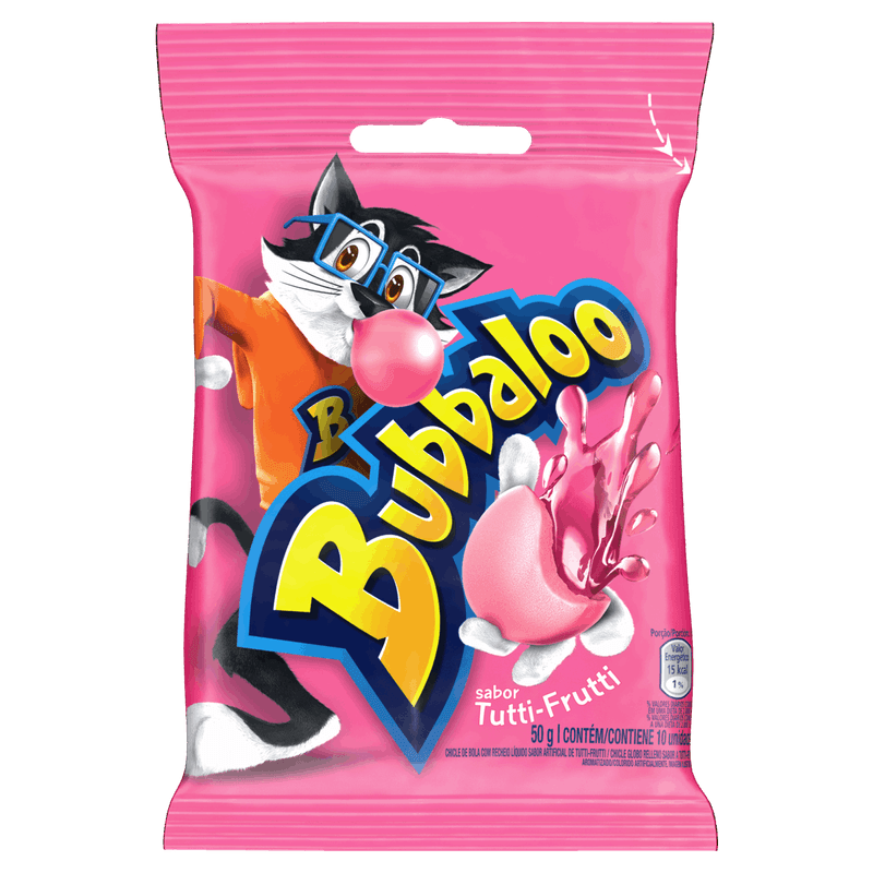 Chiclete-Tutti-Frutti-Bubbaloo-Pacote-50g-10-Unidades