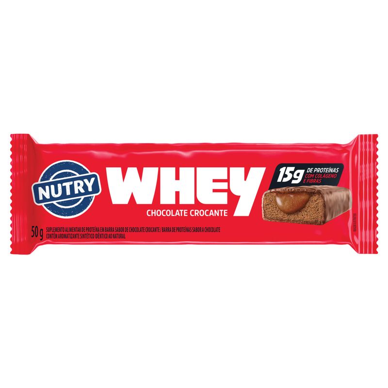 Barra-de-Proteina-Chocolate-Crocante-Nutry-Whey-Pacote-50g